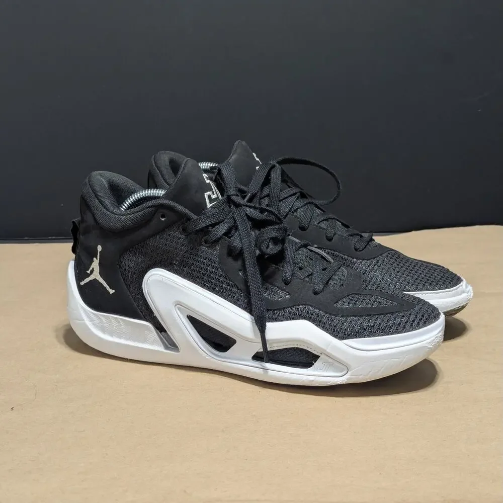 Nike Jordan Jayson Tatul 1TB Basketball Shoes FB2863-001 Black White 8 Sneakers